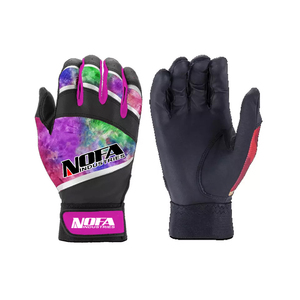 Gants de Baseball en peau de mouton rouge haute qualité, OEM, haute adhérence, fabricants professionnels, Offre Spéciale - Product Image 4