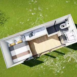 Casa Contenedor Expandible de Lujo Posmoderna Wallace, Cápsula Espacial Confortable, 2 Dormitorios, Cocina, Oficina, 2 Años de Garantía - Product Image 4