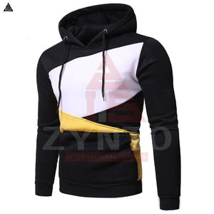 Sweat-shirts en molleton personnalisés avec logo, légers, de haute qualité, en molleton uni, basiques, en coton mélangé, décontractés, pour hommes - Product Image 4