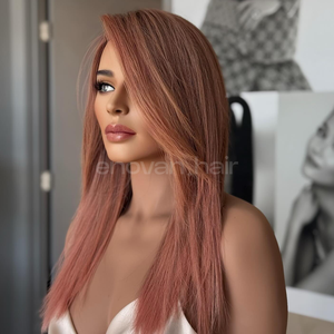 วิกผมมนุษย์เวียดนามวิกผมสำหรับผู้หญิงดูเป็นธรรมชาติลูกไม้ผูกด้วยมือคุณภาพระดับมืออาชีพสำหรับร้านเสริมสวยตลาดส่งออก - Product Image 4