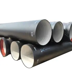 Low price EN545 /ISO2531/EN598 K9 Ductile Cast Iron Pipes for Drinking Water pipeline