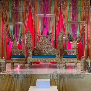 ที่นอนไม้ Shobha Jain Impex สำหรับงานแต่งงานคืนสังฆีต ผลิตที่เดลี อินเดีย - Product Image 6