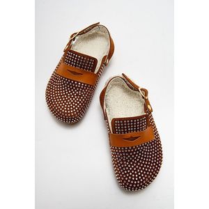 Ciabatte invernali da donna in vera pelle 6242