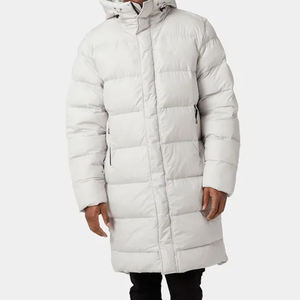 Chaqueta Larga OEM Personalizada, Chaqueta Casual con Cierre, Impermeable, Transpirable, para Carreras, Caza, Chaqueta de Burbujas con Capucha para Hombre - Product Image 1