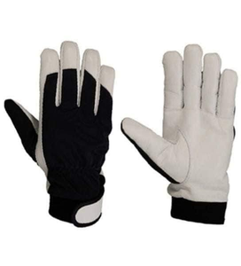 Guantes de trabajo mecánicos de cuero de cabra - Product Image 1