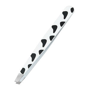 Pinzas de Punta Inclinada de Alta Calidad, Recubiertas de Papel, de Acero Inoxidable Alemán, para Depilar y Hilo Depilatorio - Product Image 3