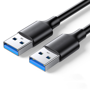 Câble <span class=keywords><strong>USB</strong></span> 3.0 haute vitesse mâle-mâle à faible MOQ, 5 Gbit/s, en cuivre pur, pour <span class=keywords><strong>disque</strong></span> <span class=keywords><strong>dur</strong></span> <span class=keywords><strong>externe</strong></span> et ordinateur - Product Image 1