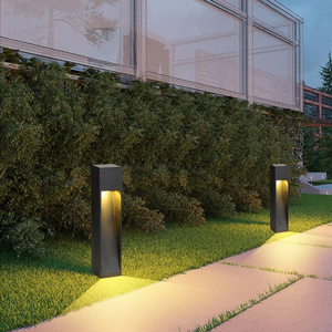 Die-Cast IP54 Aluminium 10W Black Outdoor LED <b>Path</b> <b>Light</b> Bollard with 1-Year Warranty Singapore Garden Lighting - Product Image 3