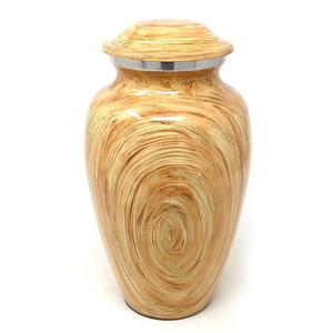 Elegantes Urnas de Cremación Hechas a Mano, Urnas Funerarias de Metal Sólido para Adultos, Suministros Funerarios al por Mayor, Uso Decorativo - Product Image 2