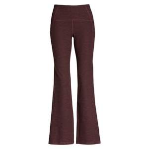 Women's High Quality Flared High Waist Gym Stretchy <b>Tight</b> Leggings Breathable Light Weight <b>Yoga</b> <b>Pants</b> Customized Knitted - Product Image 4