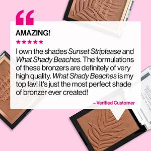 Paleta de Bronceador A4wet Color Icon Ticket to Brazil, Polvo Compacto de Alta Calidad para Contorno Corporal e Iluminador con Etiquetado Único - Product Image 2