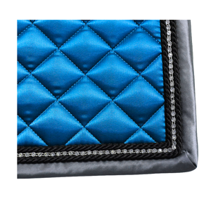 Latest Balanced <b>Cushion</b> Customized Logo Jumping Horse Saddle Pad Breathable Wool Blend for Smooth Riding Experience Wholesale - Product Image 2