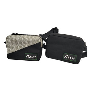 Riñonera negra de alta calidad duradera a la moda 2024 para mujer, riñonera con logotipo personalizado hecho en Vietnam - Product Image 6