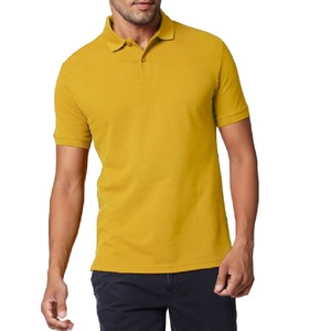 Camiseta de Manga Corta para Hombre, Estilo Veraniego, Color Sólido, Nuevo Estilo, Venta al por Mayor, Alta Calidad, 100% Algodón Tejido, Antiarrugas, Logotipo Bordado - Product Image 2