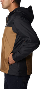 <b>Men's</b> Plus Size Waterproof <b>Rain</b> <b>Coat</b> with Hood Custom Logo Windbreaker Jacket for Hiking & Fishing Latest Design by Manufacturer - Product Image 3