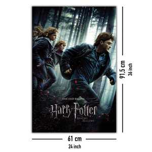 Póster de Diseño Moderno de Harry Potter y las Reliquias de la Muerte 1 para Decoración de Pared - Product Image 1