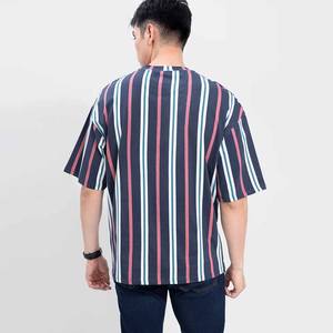 T-shirt surdimensionné pour hommes de haute qualité Inspire Navy Quick Dry avec étiquette personnalisée imprimant votre propre conception Bienvenue! - Product Image 3