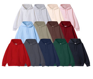 Sweat à capuche 450GSM en gros, 100% coton, polaire chaud, broderie laser, impression DTF, nouvelle arrivée, sweat à capuche surdimensionné avec cordon - Product Image 1