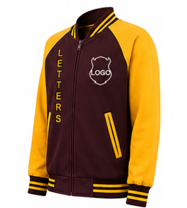 Iota Personalizado |   Chaqueta universitaria de algodón bordada Phi, transpirable, de secado rápido, para todas las estaciones, con cuello alto griego. - Product Image 2