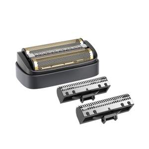 Cuchilla de Repuesto para Afeitadora Eléctrica, Doble Cuchilla con Filo Afilado para un Afeitado Preciso, Resistente al Agua IPX7, Lavable, para Uso Facial - Product Image 1