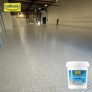 Vernice Epossidica per Pavimenti con Sabbia Colorata, Rivestimento Autolivellante Decorativo per Pavimenti in Cemento, Uso Interno ed Esterno, Finitura Lucida - Product Image 2