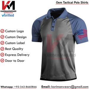 Polo tactique pour homme, haute qualité, confortable, durable, vêtements de sport de plein air, actif, randonnée, pêche, camping - Product Image 6
