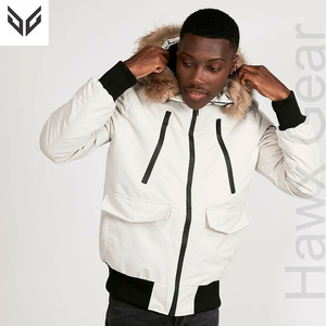 Veste matelassée professionnelle pour homme, coupe ajustée, pour l'hiver et les activités de plein air, personnalisable, en tissu toile, style streetwear, écologique - Product Image 1