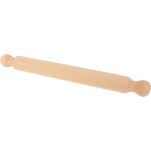 Beech Wood Pizza Rolling Pin 40 cm Sanded Unfinished Dough Roller Pierogi <b>Pasta</b> Wholesale Custom Logo - Product Image 3