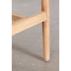 Taburete de Bar para Muebles de Exterior, Silla de Bar Moderna de Madera de Teca para Jardín, Cocina y Hogar - Eli - Product Image 4