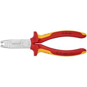 Alicates de Pelado Cromados Knipex de 165 mm, Aislados con Empuñaduras Multicomponentes, Probados con VDE - Product Image 1