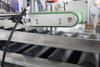 Máquina etiquetadora de salchichas SKILT, máquina etiquetadora de vías horizontales para tubos pequeños, máquina etiquetadora de botellas