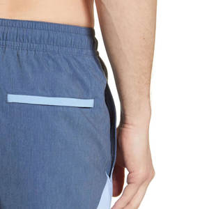 Shorts de bain pour hommes Bleu acier Motif en chevron Protection solaire UPF 50 Plus Séchage rapide Écologique Imperméable Shorts en toile - Product Image 5