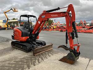 รถขุดขนาดเล็ก Kubota KX040-5 มือสอง 4 ตัน ระบบไฮดรอลิก แบบตีนตะขาบ พร้อมห้องโดยสารปิด  เครื่องยนต์ดีเซลประสิทธิภาพสูง - Product Image 4