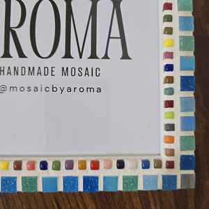 Cadre photo moderne carré en bois MFC écologique et léger pour la décoration de la maison et du mariage - Product Image 5