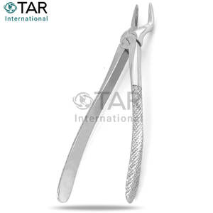 Fórceps de extracción de alta calidad #51S Patrón inglés Premium Acero inoxidable Instrumentos médicos dentales Extracción profesional - Product Image 2