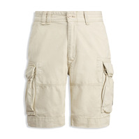 Shorts décontractés pour hommes, pour la pêche et la chasse en plein air, en toile 100% polyester, taille mi-haute, fermeture à cordon, poches zippées, respirants