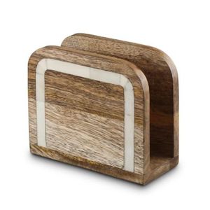 2024 Factory Wholesale Price Regular <b>Sale</b> With Acacia Wood Napkin Ring Holder <b>for</b> <b>Table</b> <b>Top</b> Cloth Holder From Indian Wholesaler - Product Image 5