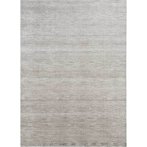 Thyme Ivory Hand Knotted Wool <b>Rugs</b> Geometric and <b>Boho</b> Style for Entryway Hallway or Home-Lca-816(Cs-01) - Product Image 1