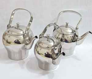 Durable Modern Design High Grade Stainless Steel Teapot with a decent mirror polished look - Product Image 2