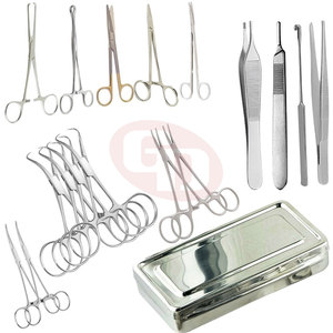 El Kit de instrumentos quirúrgicos generales incluye fórceps de abrazadera de soporte de aguja y juego de instrumentos quirúrgicos de tijeras quirúrgicas - Product Image 6