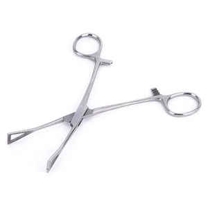Pince intestinale de qualité chirurgicale Body Dermal Piercing Mini fendu 6 "Pennington Clamp Forceps Piercing Forceps Haute qualité - Product Image 6