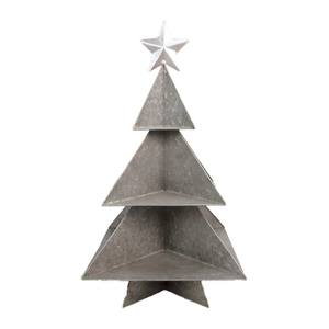 AK Brass Luxury Star Design Décoration de Noël en métal avec finition blanche antique et blanche Lot de 2 pour la décoration intérieure de Noël - Product Image 4