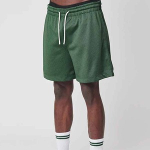 Shorts de sport en polyester de haute qualité pour hommes, shorts de basket-ball pour hommes, shorts en maille personnalisés, vente en gros - Product Image 2