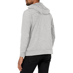 2024 dernière conception qualité professionnelle manches complètes sweats à capuche thermiques pour hommes OEM ODM 100% coton meilleure qualité fermeture éclair hiver - Product Image 2