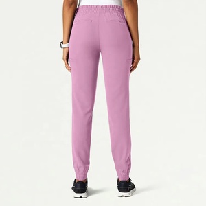 Beautiful Design Polyester Spandex Rayon Made Healthcare Nurse Uniform Sets <b>Low</b> MOQ Medical Staff Scrub Sets Flexible <b>Top</b> & Pant - Product Image 6