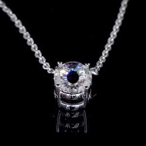 Alphabet Fine Jewelry Pendentifs & Charms in HPHT/CVD Lab Grown Diamond DEF VVS/VS Letter O for Unisex IGI Certificate 10kt Gold - Product Image 5