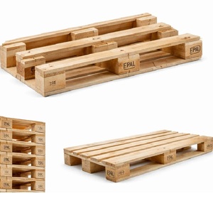 International Standard Euro Wooden <b>Pallets</b> EPAL Certified for Warehouse and Shipping Use - Product Image 1