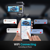 Enregistreur de conduite cloud 4K Smart HD avec 4G gsm et GPS Smart Sense Parking et Roadwatch Caméra de tableau de bord avant et arrière 4K Caméra de tableau de bord 5g