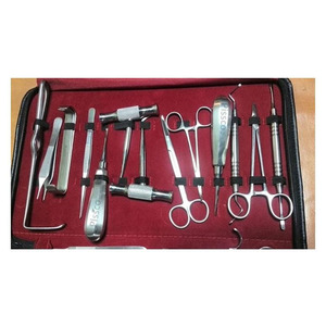 Kit de Instrumentos Dentales PISSCO, Kit de Instrumentos Dentales Profesionales, Juego de Instrumentos Quirúrgicos Dentales, 13 Piezas de Acero Inoxidable - Product Image 1
