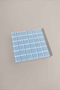 Sous-verre en mosaïque de verre carré, tapis de boisson, carrelage en verre, protection de table de cuisine, support de tasse à café, articles de bar pour restaurant - Product Image 2